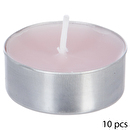 Lote de 10 velas perfumadas Rosa, 150g Rosa