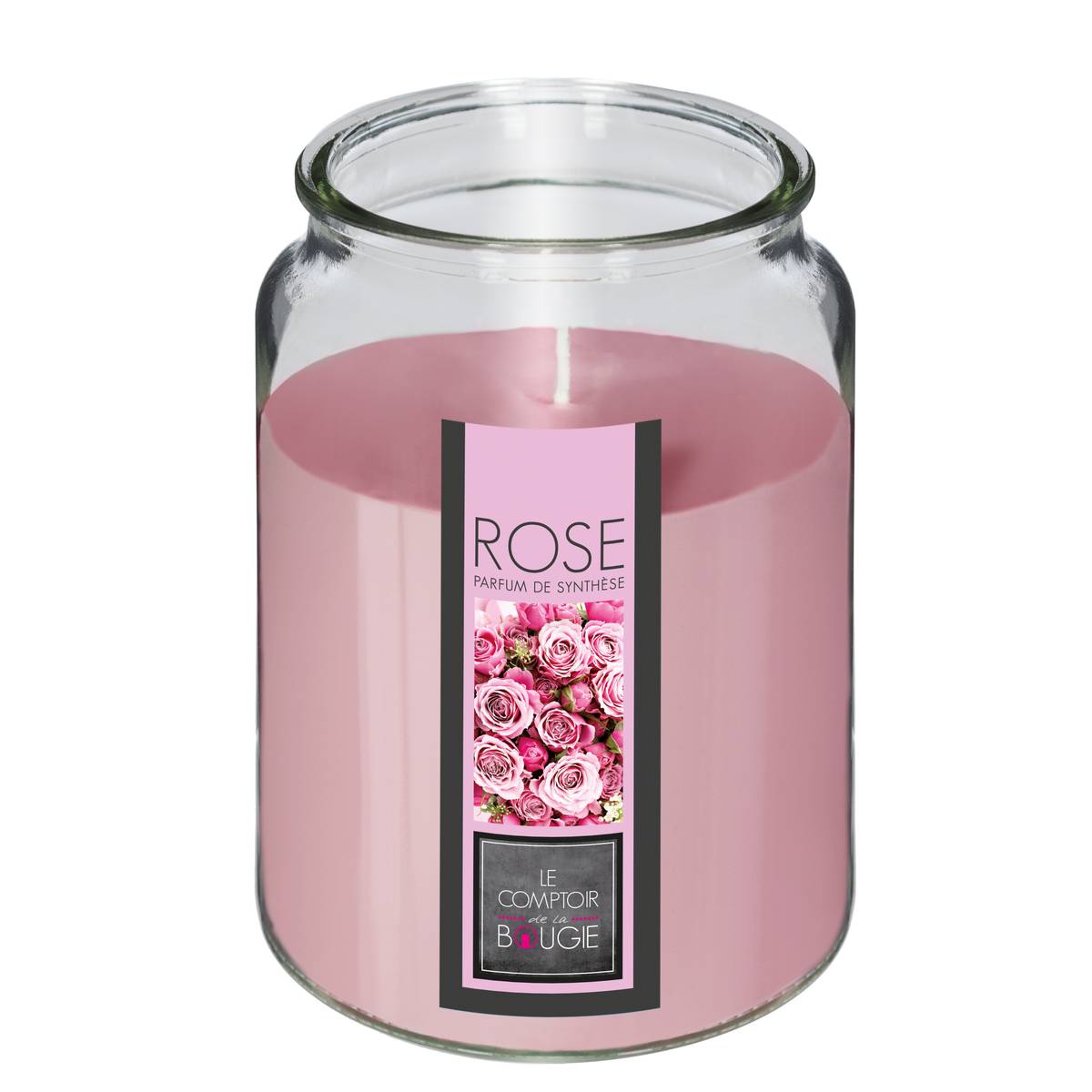 Vela Perfumada Rosa, 510g Rosa