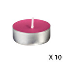 Lote de 30 velas perfumadas Frambuesa, 350g Frambuesa