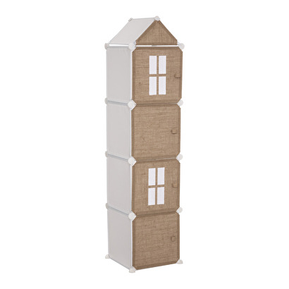Almacenamiento infantil "columna" 34x140 cm