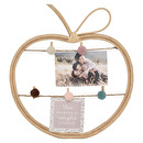 Portafotos infantil Ratán, 35x30 cm Madera natural