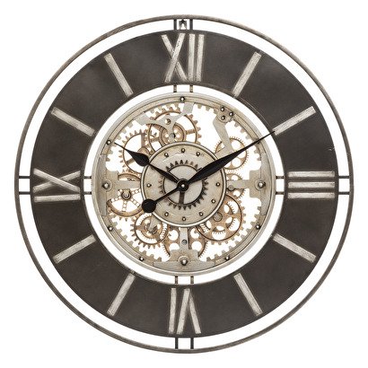 Reloj "soul" dorado, d.70 cm