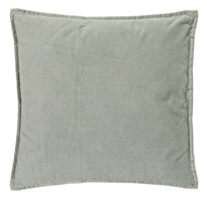Coj&iacute;n "lilou" verde celad&oacute;n, 45x45 cm