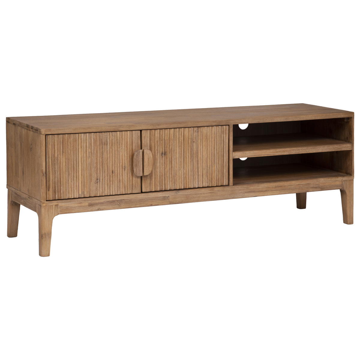 Mueble de TV "Sabor" Acacia, 55x160 cm Madera natural