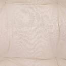 Sillón "Neta" Ratán, Tela Blanca Blanco