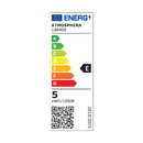 Bombilla LED "Dimm" Ámbar, D.6 cm, E27 Ámbar
