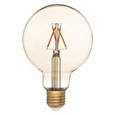 Bombilla LED "Dimm" Ámbar, D.10 cm, E27 Ámbar