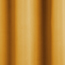 Juego de 2 cortinas opacas "Odelie" Amarillo mostaza, 135x240 cm Amarillo mostaza