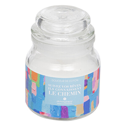 Vela perfumada "jomy" suavidad de algod&oacute;n, 70g