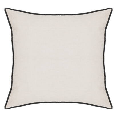 Coj&iacute;n "linah", algod&oacute;n beige, 45x45 cm