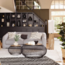 Sofá cama "Guppy" 3 plazas, Gris ratón Gris ratón