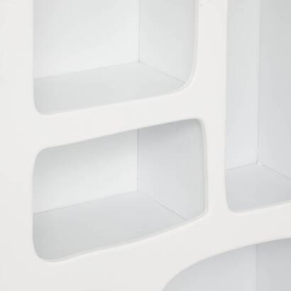 Estante de pared "rivi" blanco, 45x65 cm