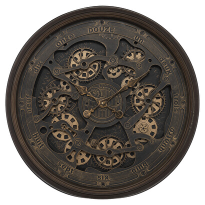 Reloj "alban" vidrio, d.76 cm