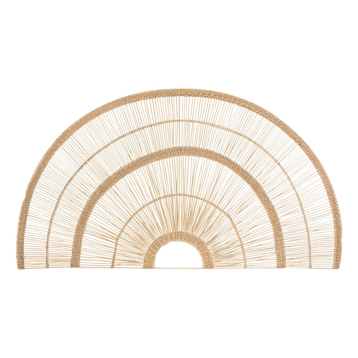 Decoración de pared "Padma" 160x90 cm Madera natural