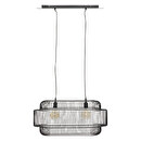 Lámpara Colgante "Stora" Metal negro, D.72,5 cm Negro