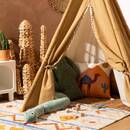 Tipi infantil "Wapi" Amarillo mostaza, H.160 cm Amarillo mostaza
