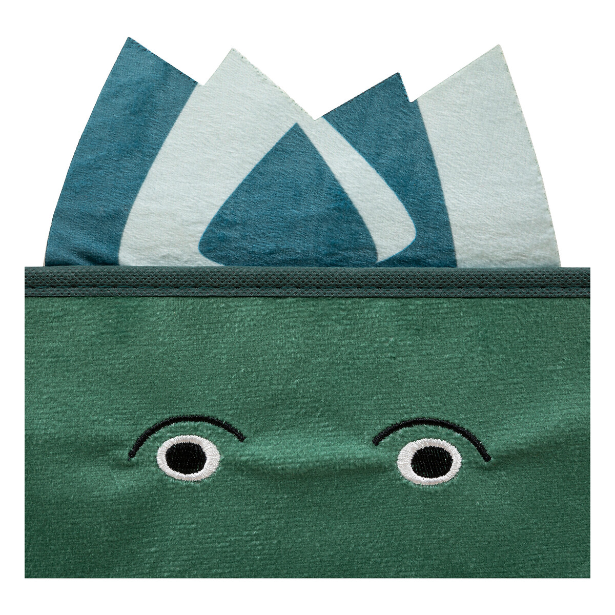 Caja de almacenamiento "Dinosaurio" Verde oscuro, H.29 cm Verde oscuro