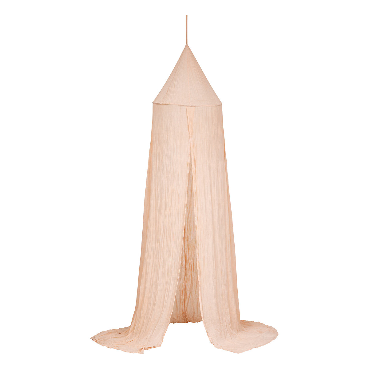 Cielo de cama 'Lili' Gasa de algodón, rosa claro, H.350 cm Rosa claro