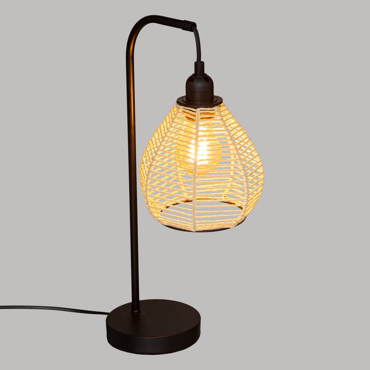 Lámpara "Delia" Negro, H.47,5 cm Negro