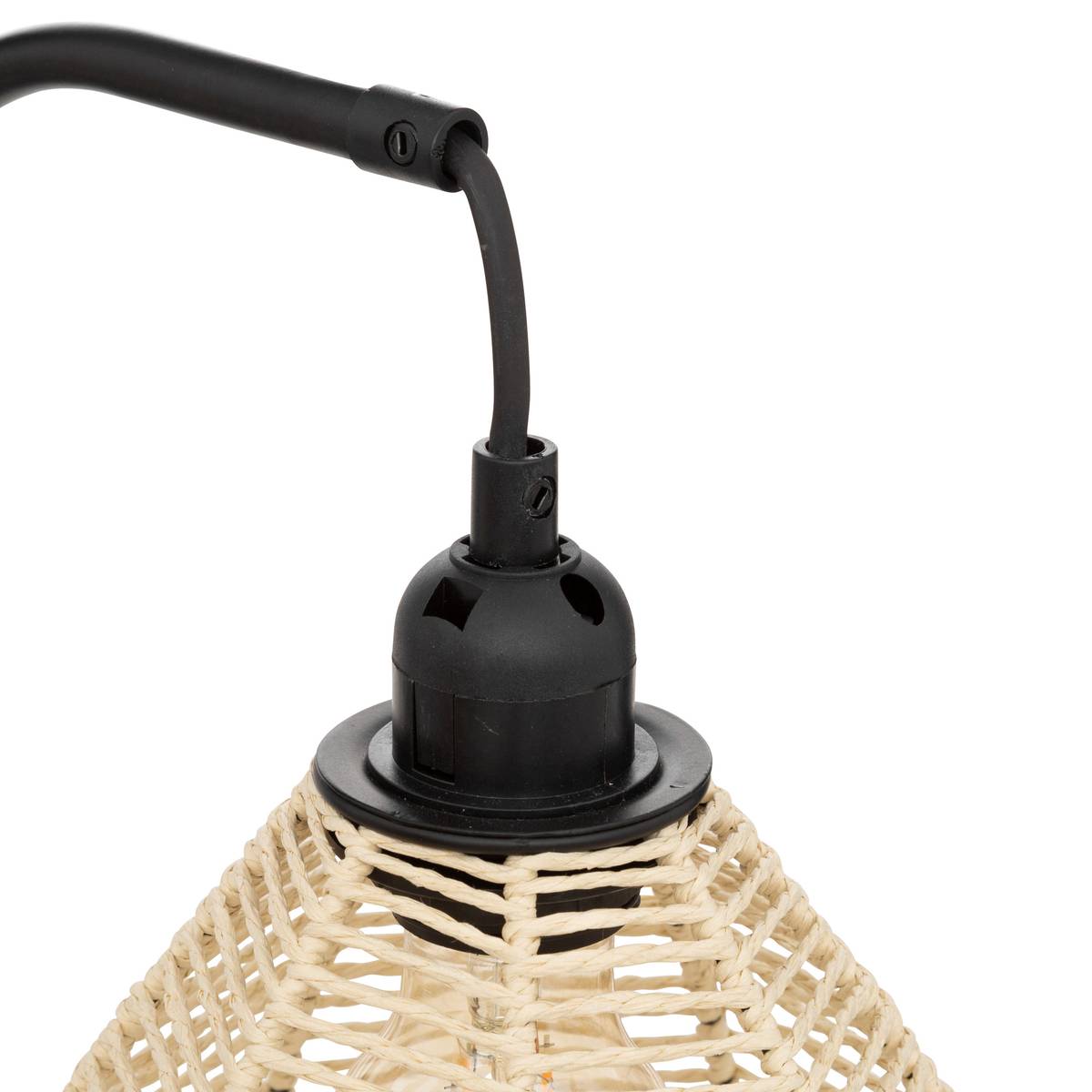 Lámpara "Delia" Negro, H.47,5 cm Negro