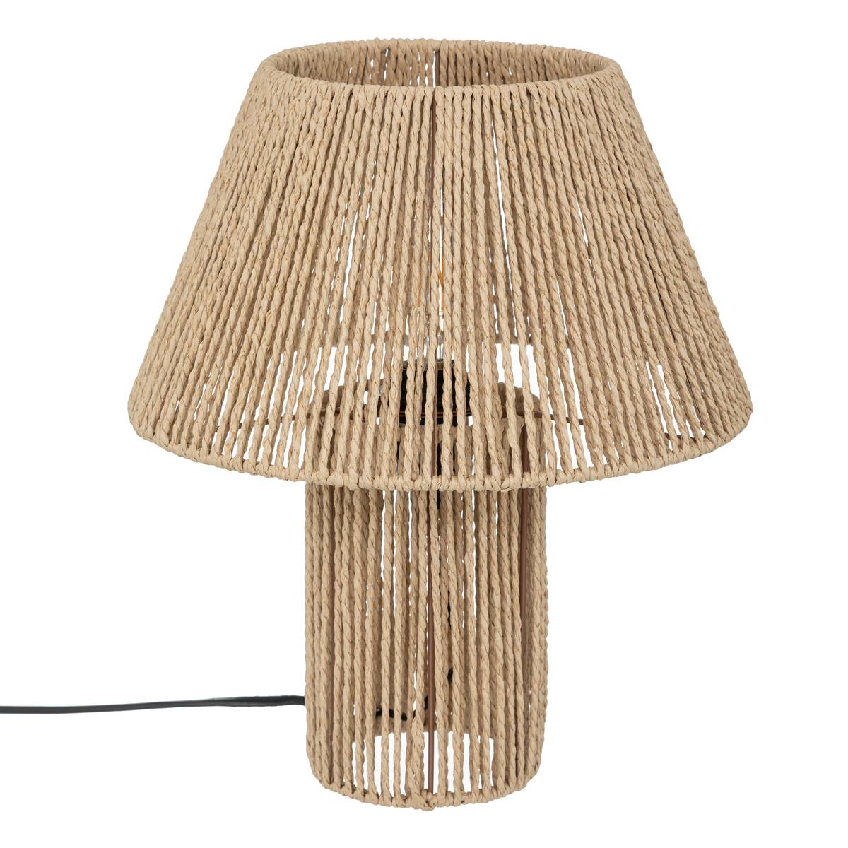 Lámpara "Salva" H.38 cm Beige