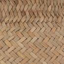 Planta artificial Maceta de junco, H.20 cm Beige