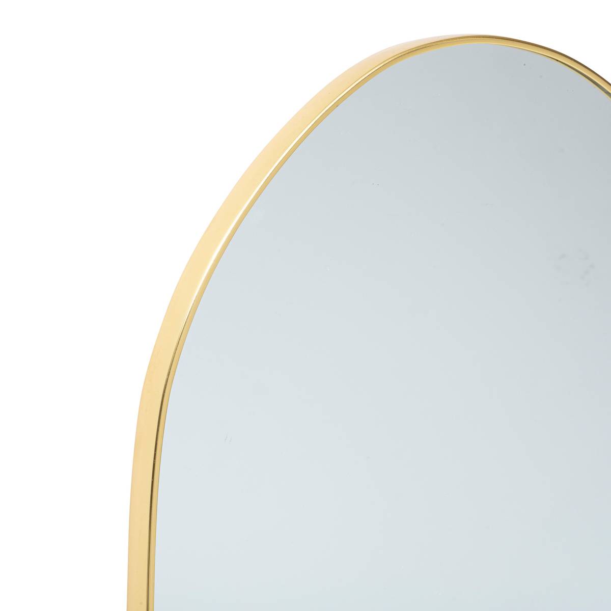 Espejo "Roman" Madera, dorado, H.39 cm Oro
