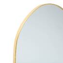 Espejo "Roman" Madera, dorado, H.39 cm Oro