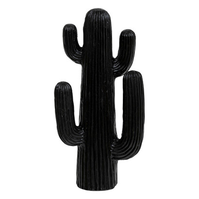 Cactus decorativo 'rodrigo' negro, h.38 cm