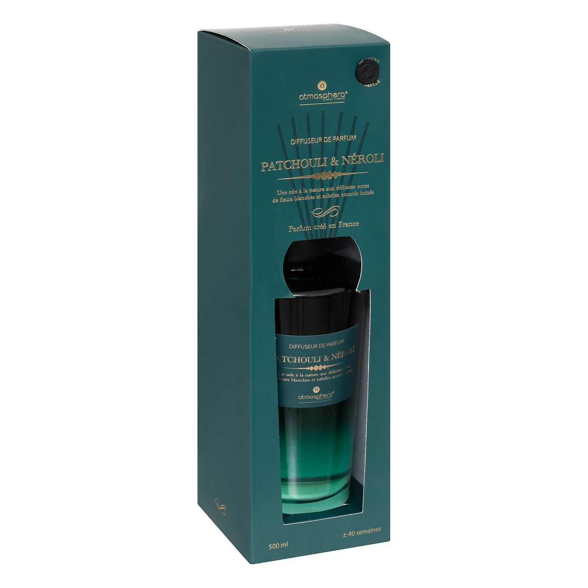 Difusor de fragancia "Alma" Pachul&iacute; y neroli, 500ml Pachul&iacute; y neroli