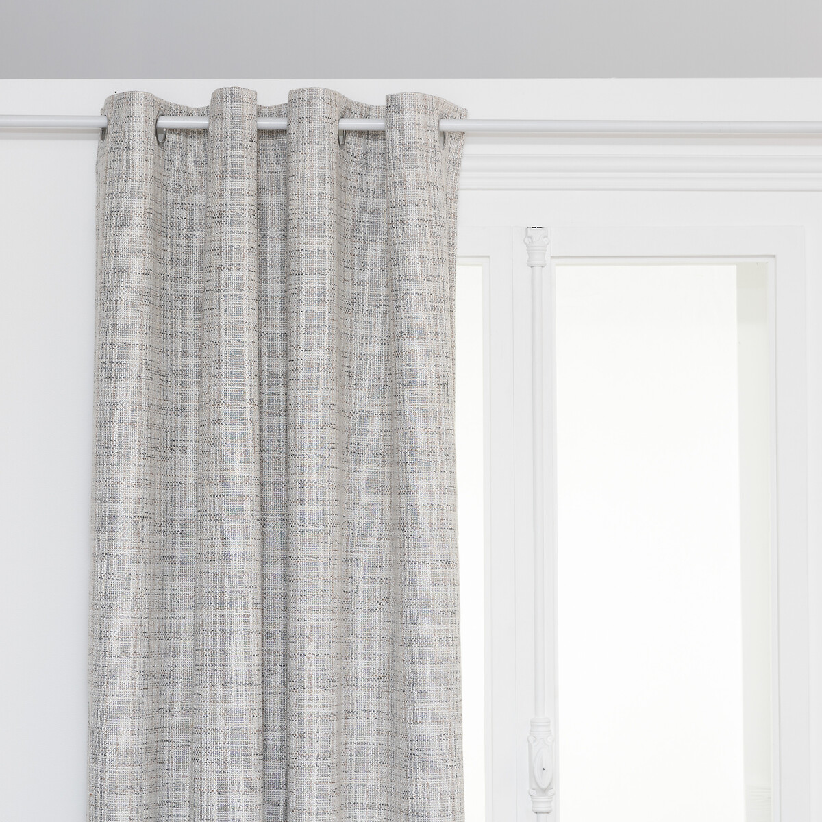 Cortina opaca "Seth" Gris claro, 140x260 cm Gris claro