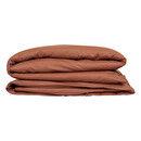 Funda n&oacute;rdica, algod&oacute;n Rosa terracota, 240x220 cm Rosa terracota