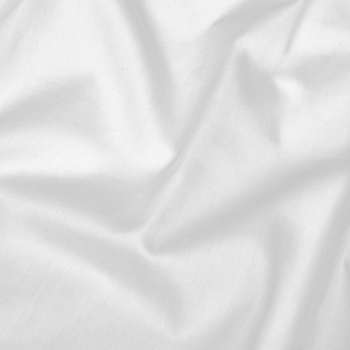 Sábana ajustable "Isadora", satén Blanco, 140x190 cm Blanco
