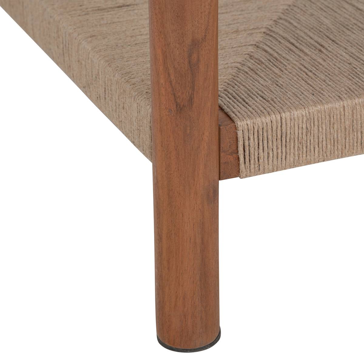 Mesa de centro "Apala" 80x80 cm Acacia