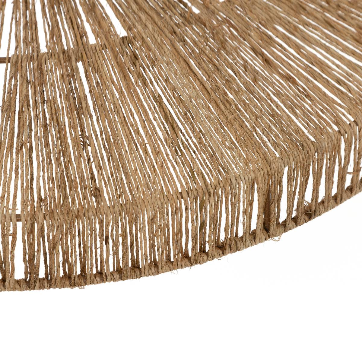Lámpara Colgante "Bellamy" Yute, D.58 cm Beige