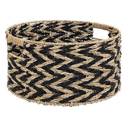 Juego de 3 cestas "angie" d.24 /30/38 cm