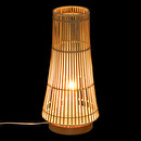 L&aacute;mpara "Mahe" Bamb&uacute;, H.38 cm Beige