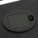 Linterna solar "Faby" Negro, H.36 cm Negro