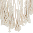 Decoraci&oacute;n de pared "Soline" Macram&eacute;, Blanco, 36x77 cm Blanco