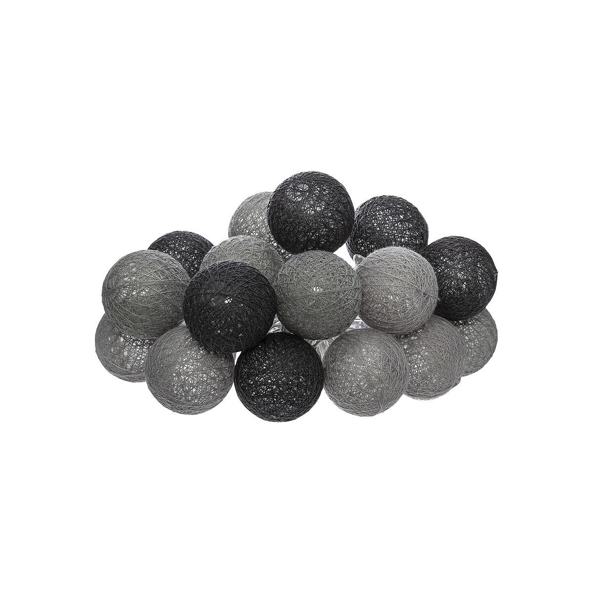 Guirnalda LED a pilas "Soft" 16 bolas, L.255 cm Multicolor 2