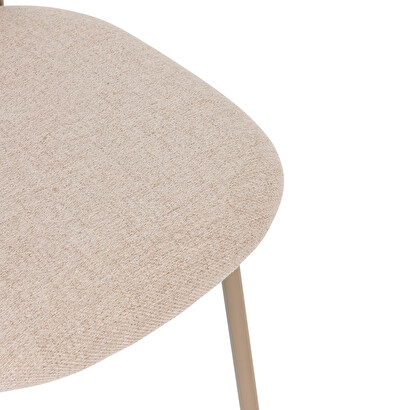 Silla "kamili" beige