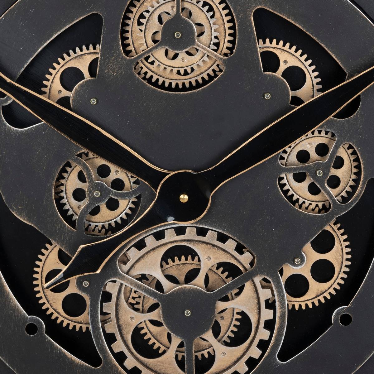 Reloj mec&aacute;nico "Kent" D.80 cm Negro
