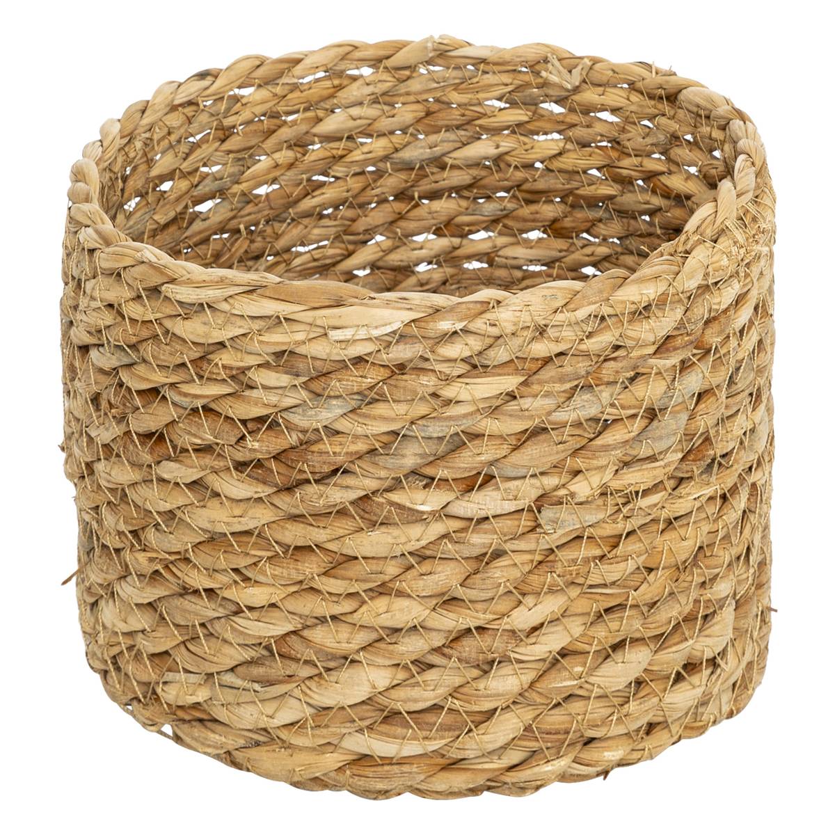 Juego de 9 cestas redondas "Little Cottage" Varilla, D.14/19/24/28/35 cm Beige