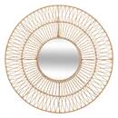 Espejo con cuerda 'Millie' Beige, H.75 cm Beige