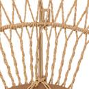 Espejo con cuerda 'Millie' Beige, H.75 cm Beige