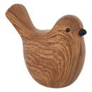 Juego de 2 pájaros "Family Corner" Marrón, L.14,5/10,5 cm Marrón