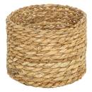 Juego de 9 cestas redondas "Little Cottage" Varilla, D.14/19/24/28/35 cm Beige