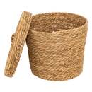 Juego de 9 cestas redondas "Little Cottage" Varilla, D.14/19/24/28/35 cm Beige
