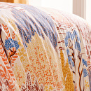 Juego de cama de 3 piezas estampado "Walaa" Beige, 240x220 cm Beige