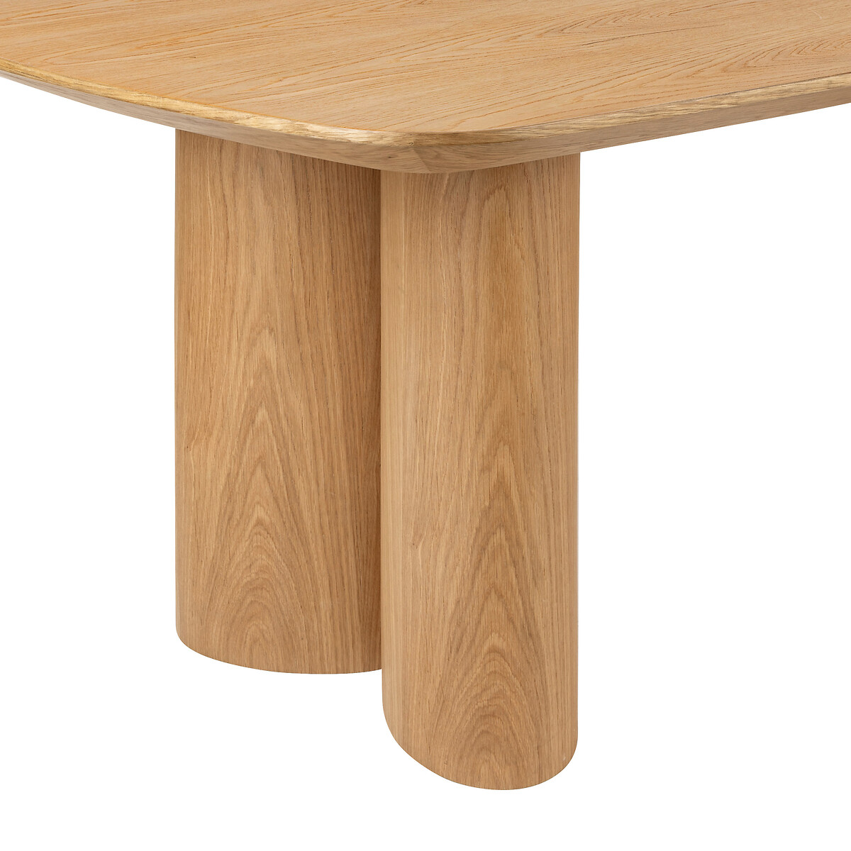 Mesa de comedor "Aliona" 220x100 cm Madera natural